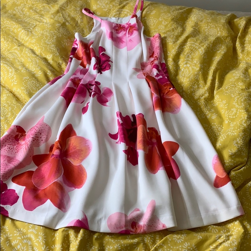 Calvin Klein Floral Dress